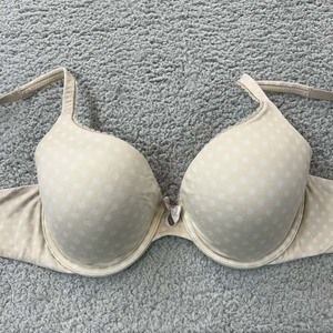 Victoria Secret Bra 34D T-Shirt Bra Body By Victoria Lined Perfect Coverage